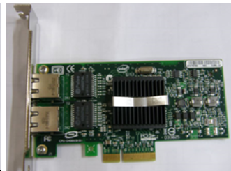 PCI-E 4X dual port network card